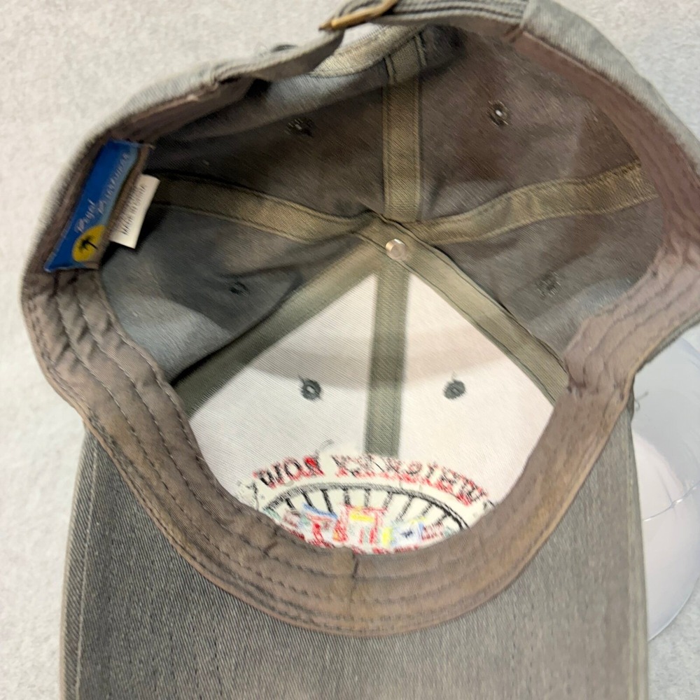 Royal Resortwear Whiskey Row Prescott AZ OS Gray Embroidered Buckle Hat - Picture 7 of 9